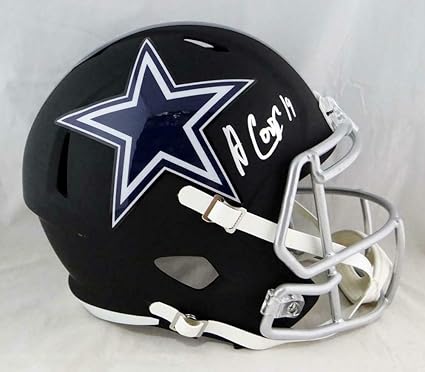 amari cooper autographed helmet