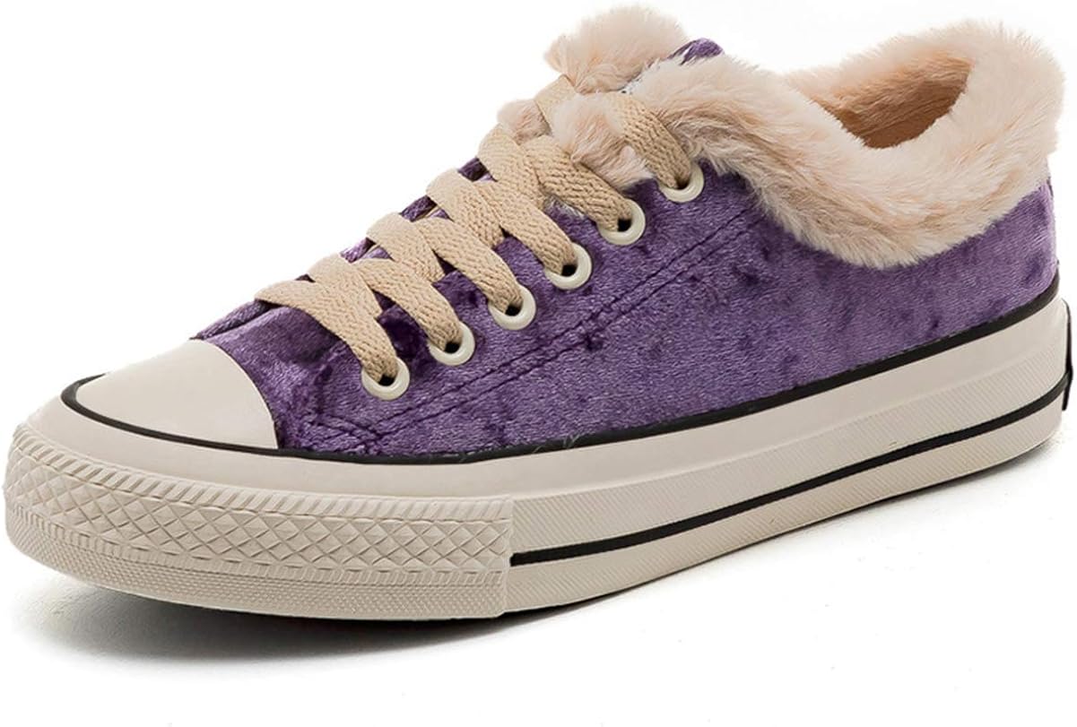 platform canvas snow sneakers