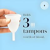 Mooncup Original Menstrual Cup Size A - Eco-Friendly Silicone Period Care view 2