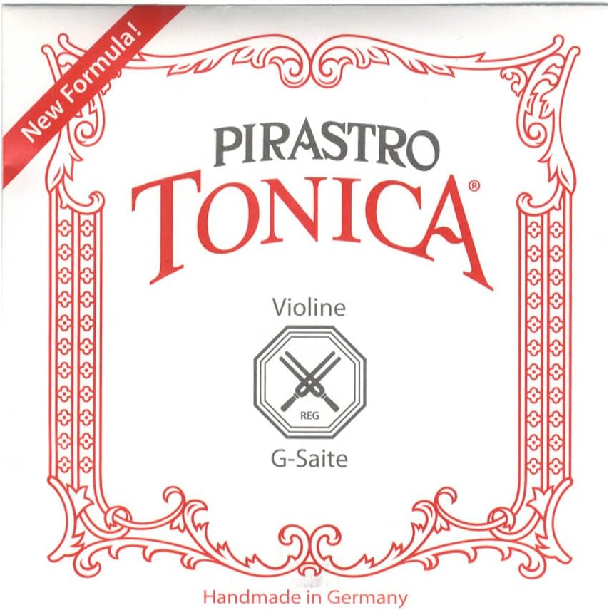 Pirastro 4124 Tonica Synthetic Core Violin G String, Synthetic/Silver Envelope, 4/4 Size