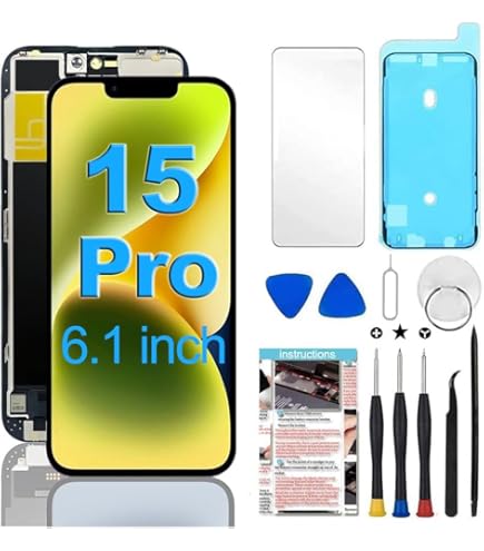 Risidamoy 5 PCS For IPhone 12 Waterproof Pre-Cut Adhesive Sticker For IPhone 12 PRO 6.1 Repair - View #11