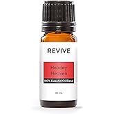Holiday Heaven Essential Oil Blend by Revive Essential Oils - 100% Pure Therapeutic Grade, for Diffuser, Humidifier, Massage, Aromatherapy, Skin &amp; Hair Care
