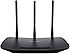 TP-Link TL-WR940N WLAN Router f&uuml;r Anschluss an Kabel-/DSL-/Glasfasermodem (450 Mbit/s , 4x LAN, 1x WAN, WPS) schwarz