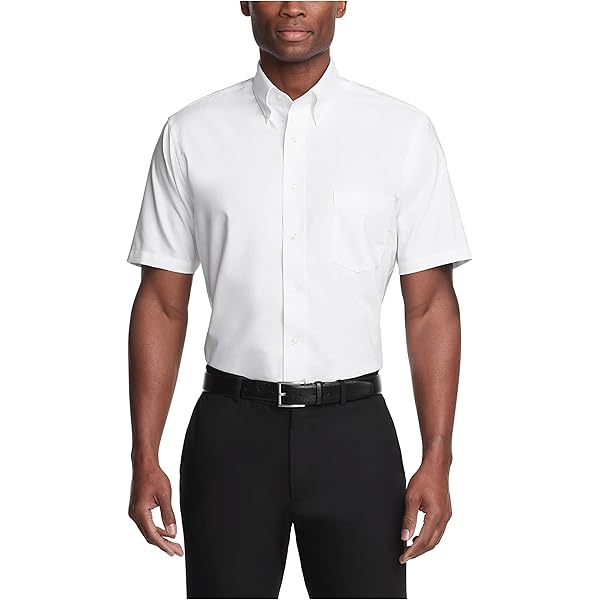 amazon dress shirts van heusen Amazon.com: Van Heusen Men's Dress Shirt Regular Fit Oxford Solid, White,  Small : Clothing, Shoes & Jewelry