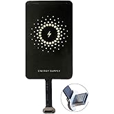 MyMAX – Type C 1300mA Magic Tag Super-Fast Qi Wireless Charging Receiver and Adapter Compatible with Google Pixel, Samsung, L