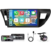 Aazon.co: Car Play For Corolla Radio Touch Screen Wireless Apple Carplay Android Auto, Leadfan