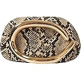 Acrylic Clutch Purse for Women Classic Round Acrylic Evening Handbag Vintage Metal Handlebars Bag for Wedding Party Prom