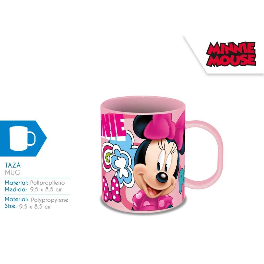 Disney KD-MI17833 Taza Plástico Polipropileno de Minnie Mouse ...