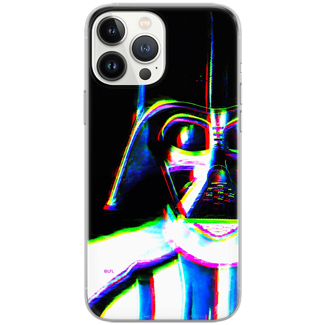 ERT GROUP mobile phone case for iPhone 13 PRO MAX original and officially licensed Star Wars pattern Darth Vader 013 Black optimally adapted to the shape of the mobile phone, case made of TPU