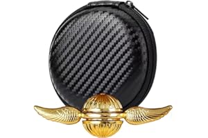 THCBME LanCipal Magic Orb Hand Finger Spinner, Gold Fidget Spinner Stress Relief Anti Anxiety Desk Decoration Toy Party Favors for Adults (Gold)