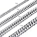 Stainless Steel Chain for Men Cuban Curb Chains Necklace for Boy Jewelry