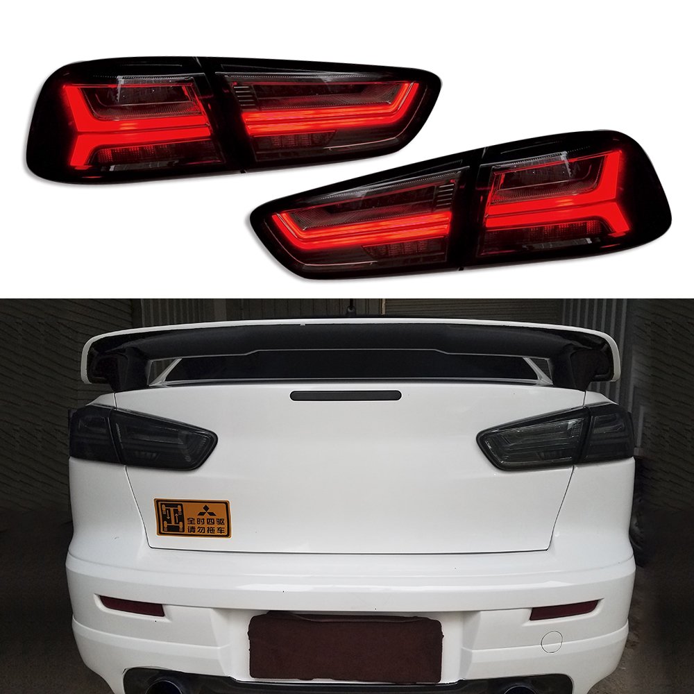 Vland LED Tail Lights For 20082017 Mitsubishi Lancer/Evo X