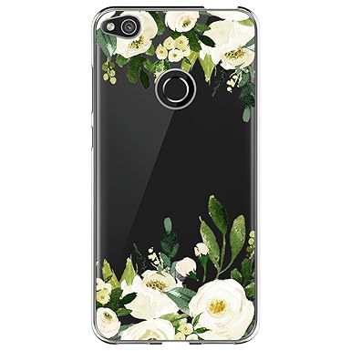 Kompatibel mit Huawei P8 Lite 2017 Hülle, Huawei P8 Lite 2017 Handyhülle Silikon Schutzhülle Case Durchsichtig Silikonhülle T