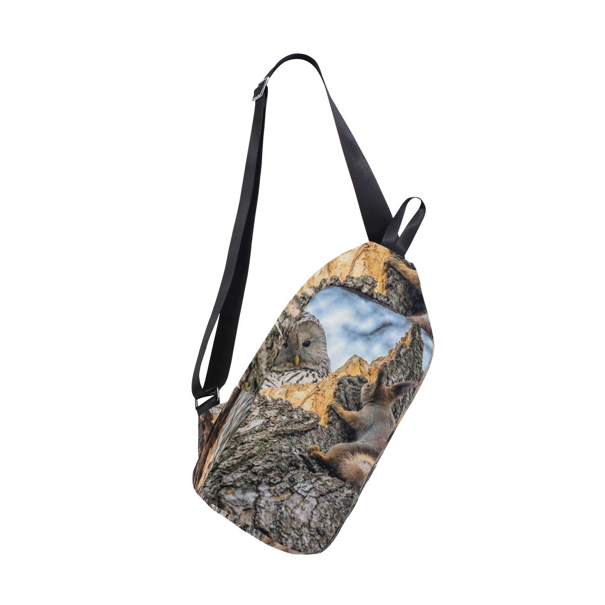 custom sling backpack