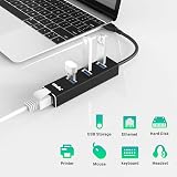atolla USB LAN Adapter Aluminium USB Hub 3 USB 3.0 Ports Gigabit Ethernet view 6