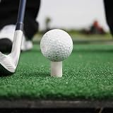 FINGER TEN Golf Rubber Tees 5 Pack Mixed Sizes White Durable Practice Mat view 6