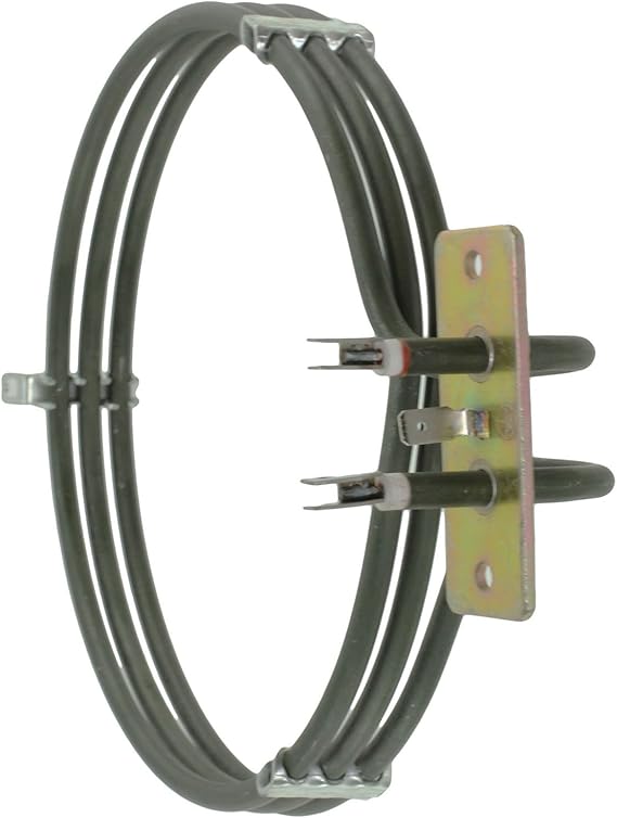 SPARES2GO 3 Turn Heater Element for Zanussi Fan Oven Cookers (2000W