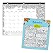 Blueline 2018 Monthly Coloring Mini Desk Pad Calendar, Botanica, January - December, 11 x 8.5 inches (C2917211-18)