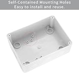 IP65 Waterproof Junction Box Outdoor Electrical Enclosure ABS Dustproof Project view 3