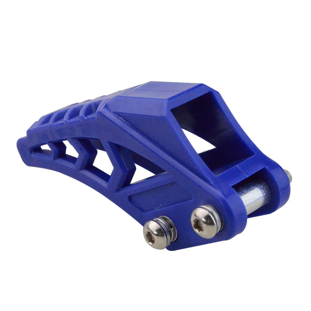 GOOFIT 420# 428# Chain Guide Chain Guard Fit CRF 250 R EXC CRF Replacement For BSE Bosuer Dirt Bike Pit Bike Blue