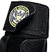 US Muscle Division Weight Lifting Gloves - Soft Leather Gym Gloves with Wrist Support + Double Stitched Fingers and Palm - Breatheable Mesh Lycra On Back + Easy Open Finger Tab Size Adjuster