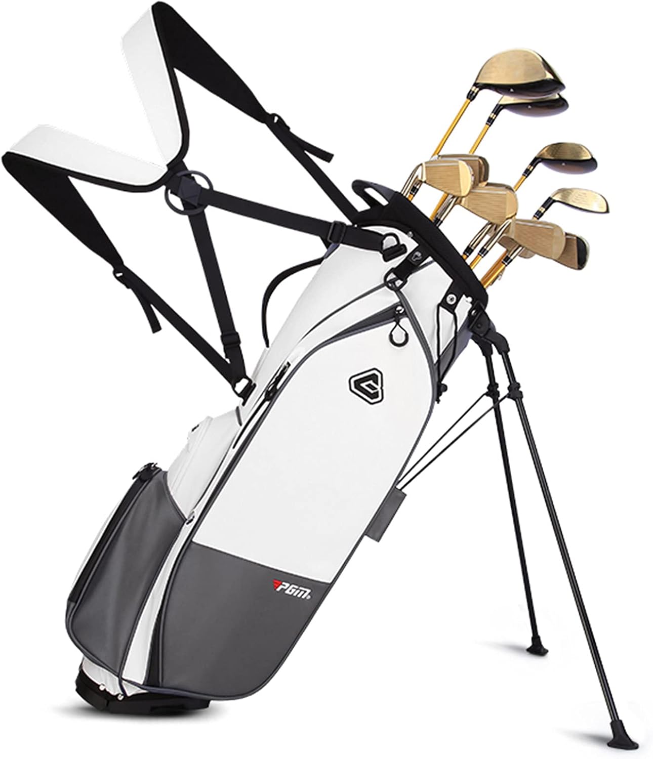 Lightweight Golf Stand Bag with 6 Way Divider & Triangular bracket