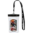 geckobrands Float Phone Dry Bag - Waterproof & Floating Phone Pouch – Fits Most iPhone and Samsung Galaxy Models
