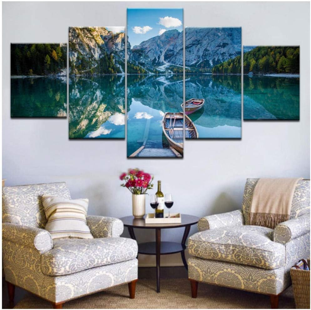 Minimalismo HD Imprimir Pintura Cartel Pared Modular 5 Conjunto Imagen