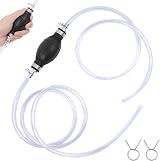 Flintronic Fuel Siphon Pump with 2 m Hose 10 mm Hand Liquid Transfer Pump view 1