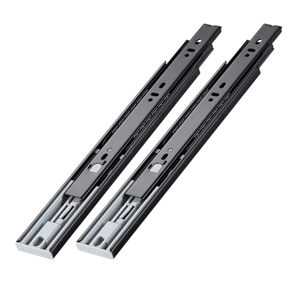 Push To Open Drawer Runner 350mmball Bearing 3 Fold Full Extension