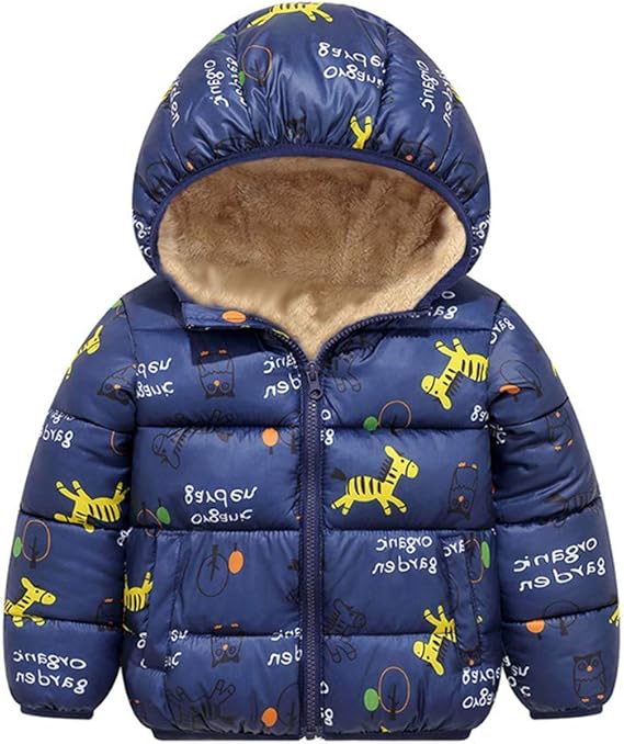 cotton blend zipper warm coat denim jacket