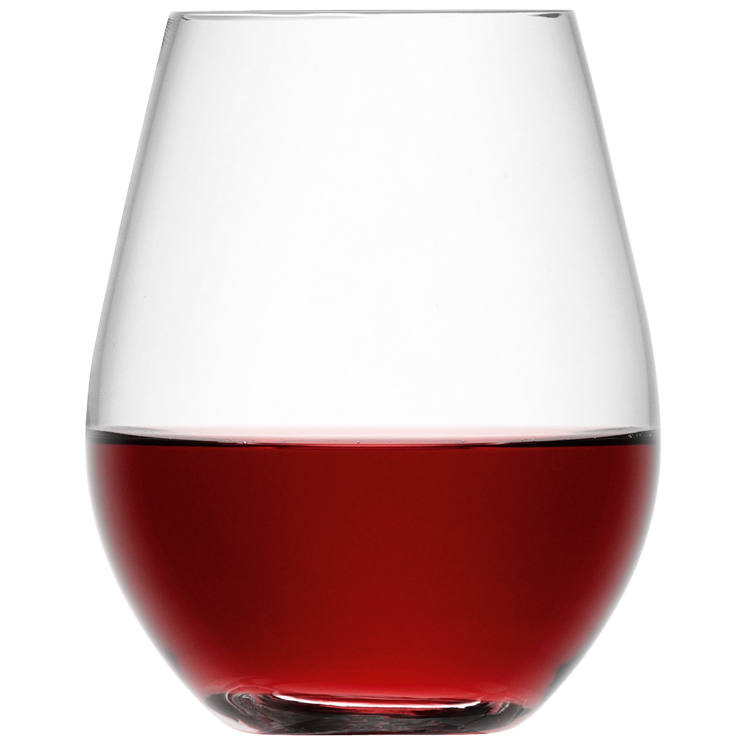 Calici Da Vino Maverton Rubino - 2 Pezzi Da 530 Ml, Vetro, Incisione Personalizzabile, Idea Regalo