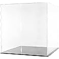 Clear Acrylic Display Case-Assemble Countertop Box for Display-Clear Display Box,Dustproof Protection Showcase for Toy Collectibles (12*12*12inch)
