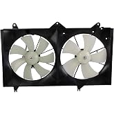 TRQ Radiator Dual Cooling Fan Assembly | For 2002-2006 Toyota Camry TO3115122
