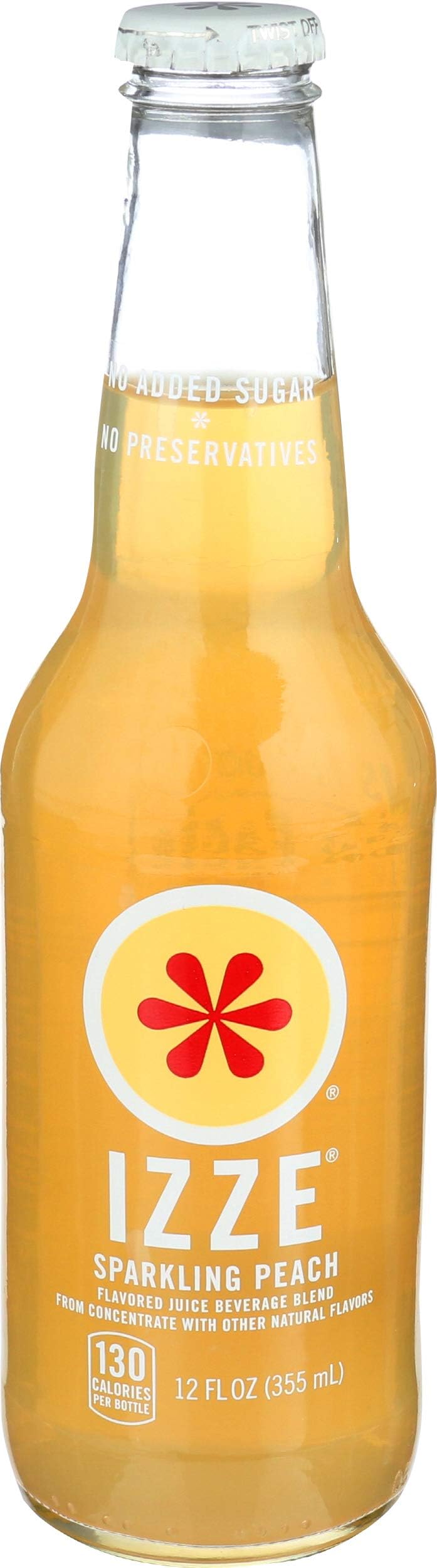 IZZESparkling, Peach, 12 fl oz