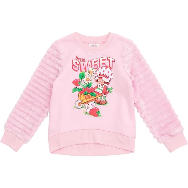 Amazon.com: Strawberry Shortcake Toddler Girls Velour Zip Up