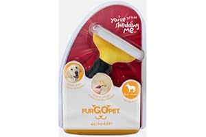 UNITED PET GROUP Furgopet Fur Go Pet 00209 Large Dog Deshedder Tool