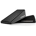Active Shooter Door Wedge Strongest Home , Heavy Duty Door Stop Wedge Made Of Premium Quality Zinc And Rubber Suits Any Door, Any Floor, Set Of 2 Plus Self-Adhesive Wall Protectors In
