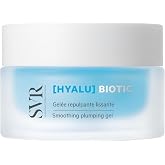 SVR [HYALU] Biotic Hydrating Plumping Gel, 1.7 fl oz | Hyaluronic Acid &amp; Vitamin C &ndash; Smooths Fine Lines &ndash; Sensitive Skin &ndash; Non-Greasy Finish &ndash; Dermatologically Tested