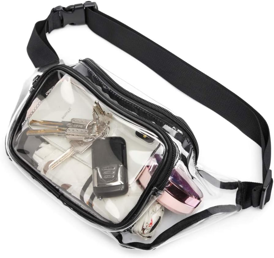 Clear Fanny Pack Stadium Approved, Ace Teah