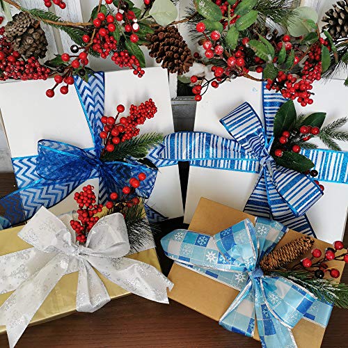 6 Christmas+Assorted+Snowflake+Ornaments+Wrapping