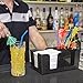 Ultimate Bar Caddy Assorted Swizzle Sticks, Disposable Flexible Straws (2 Sizes) – Ideal Bar Party Refill Kit for Organizers (60 Pieces)