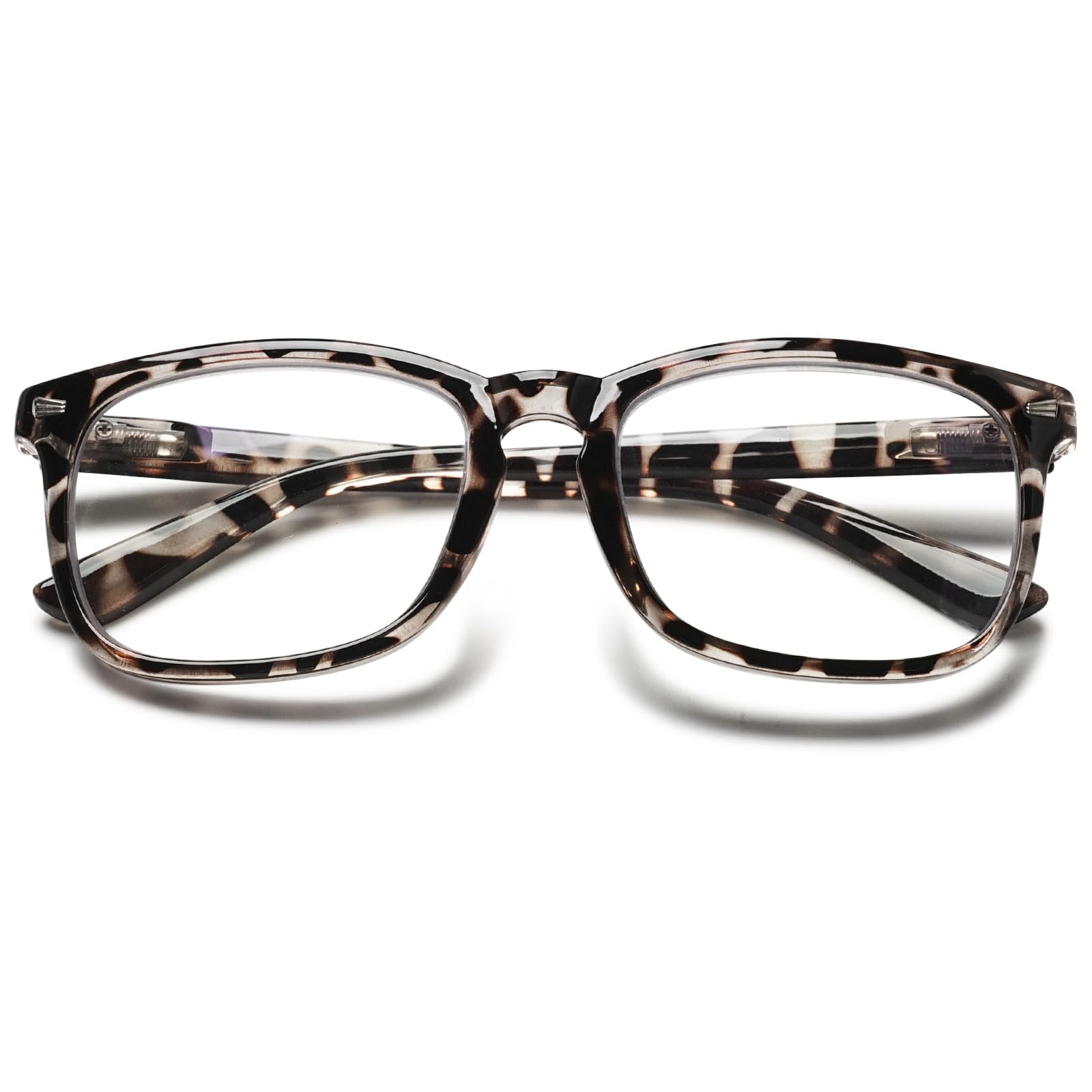 MAGIMODAC Blue Light Blocking Glasses Reading Glasses Lightweight Frame Eyeglasses 1.0 1.25 1.5 1.75 2.0 2.25 2.5 2.75 3.0 3.5 4.0 Unisex for Women and Men and Aged (Leopard, 3.0)