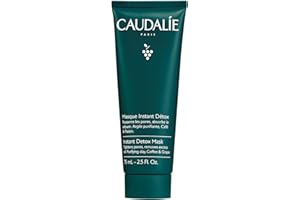 Caudalie Instant Detox Mask Pore Minimizing - Visibly Eliminates Excess Sebum and Visibly Tightens Pores in as Little as 10 Minutes