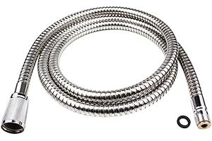 GRANDIANCE 46092000 Pull Out Spray Hose for Grohe Kitchen Faucets, Pull Down Kitchen Faucet Hose Replacement for Alira and Ladylux and Euro Plus, 59-Inch Chrome Finish (Chrome Finish)