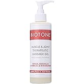 Biotone Muscle and Joint Therapeutic Massage Gel, 8.0 Fluid Ounce