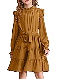 blibean Tween Girls Fall Dresses Teen Kids Girl