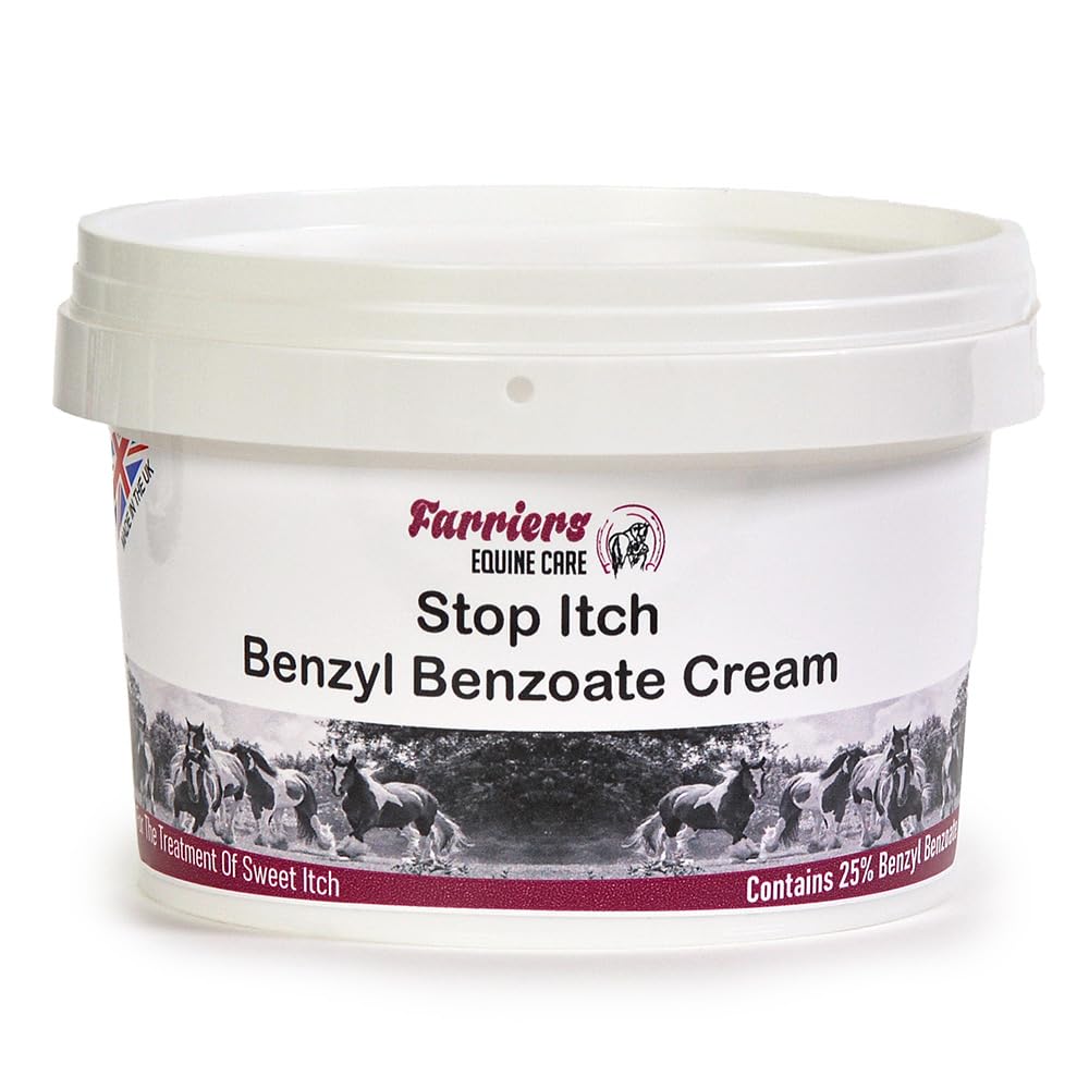 Farriers Equine Care Benzyl Benzoate Cream for Horses ready to Use