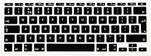 HRH English Language Silicone Keyboard Cover Skin for MacBook Air 11.6 Inch for MacBook 11