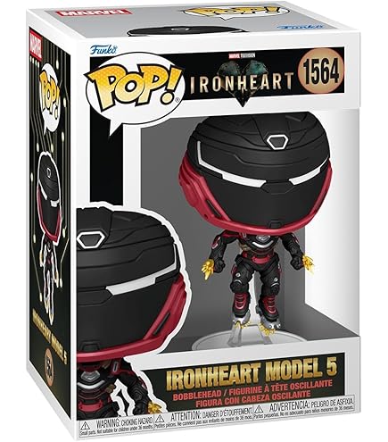 Amazon.com: Funko Pop! Marvel Iron Man Ironheart GITD Glow in The